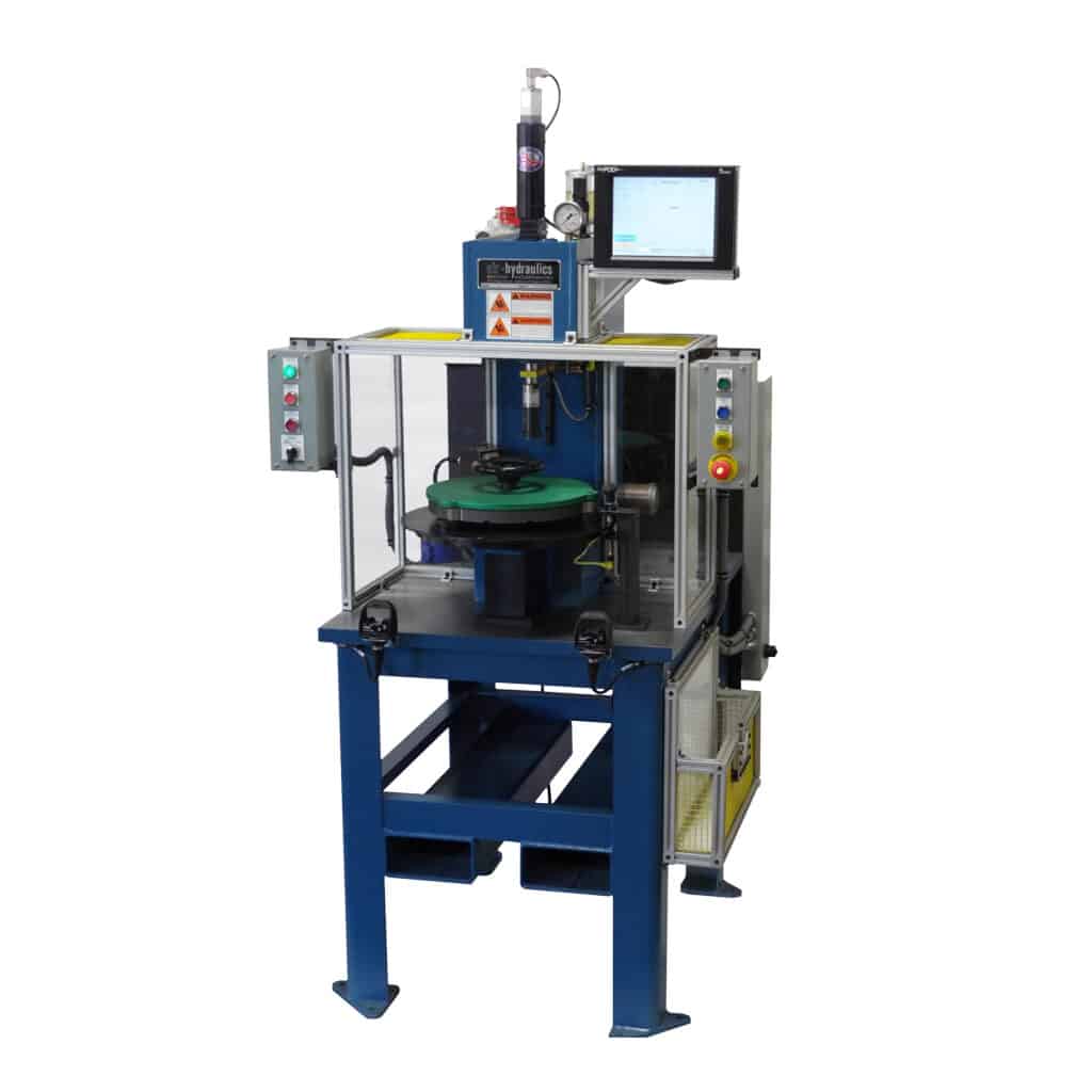 2.5 Ton Force & Distance Monitoring Press Configured for Error-Proof Assembly