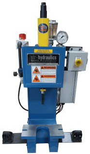 2 5 Ton Air Over Oil Press Designed With A Custom Jog Circuit