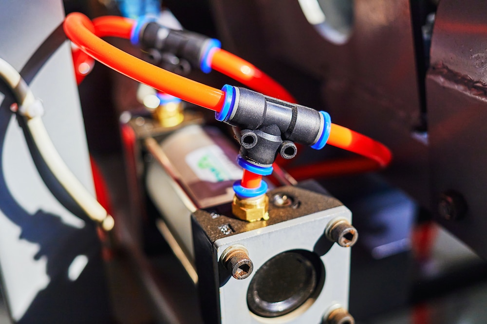 air-powered presses for production and assembly