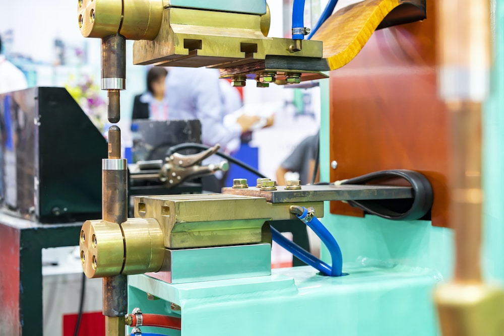 safety features for riveting, welding, staking